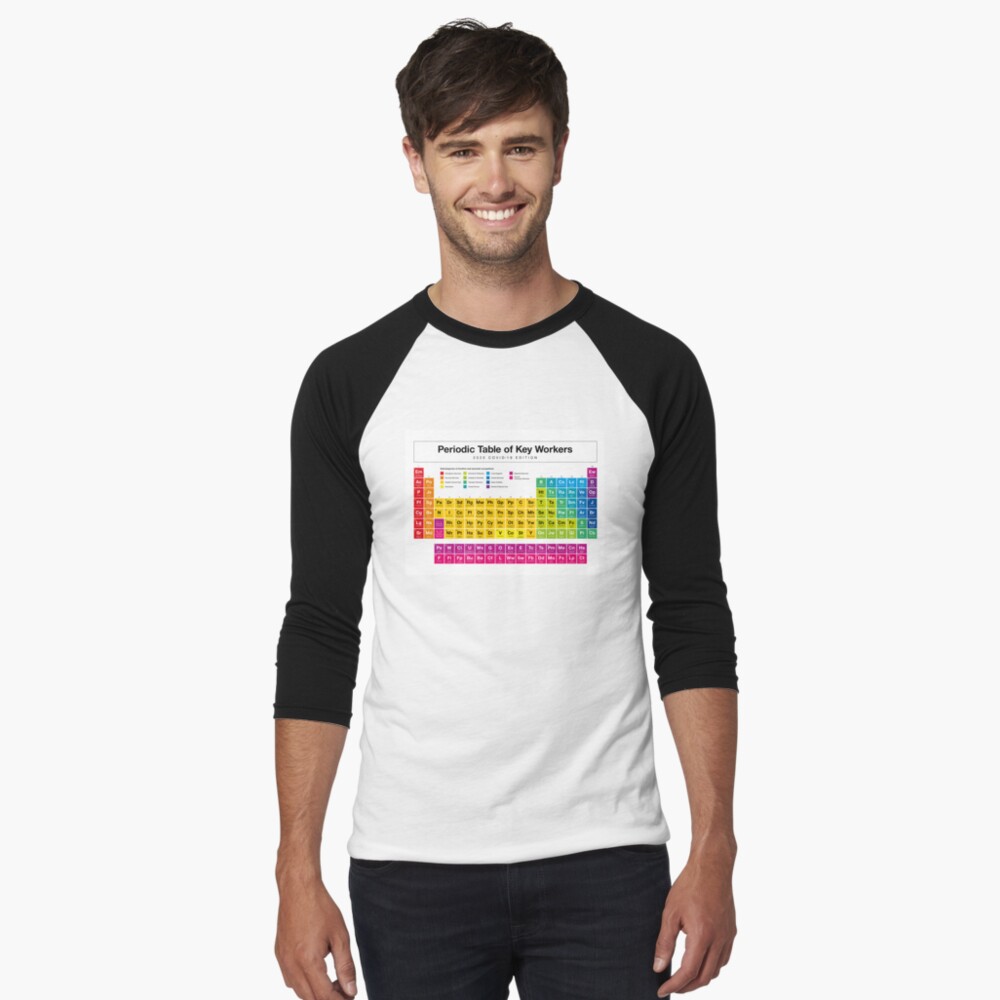 Item preview, Baseball ¾ Sleeve T-Shirt designed and sold by ColouringHeroes.