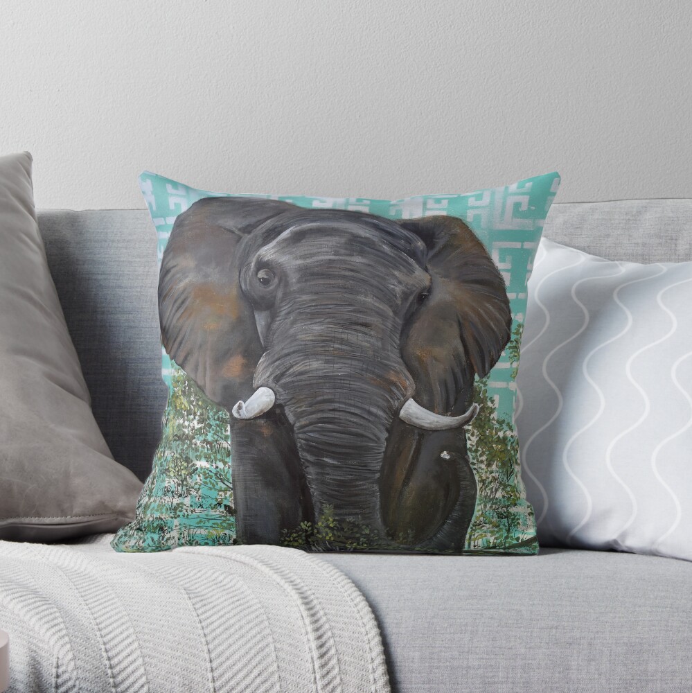 Virtuous and Noble Throw Pillow