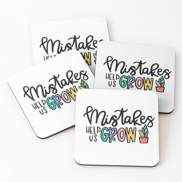 Mistakes Help us Grow  Sticker for Sale by Direction by Design