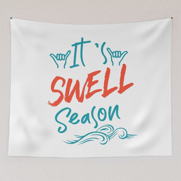 Item preview, Surfing It's Swell Season Surfer Waves designed and sold by OmmeDesigns.