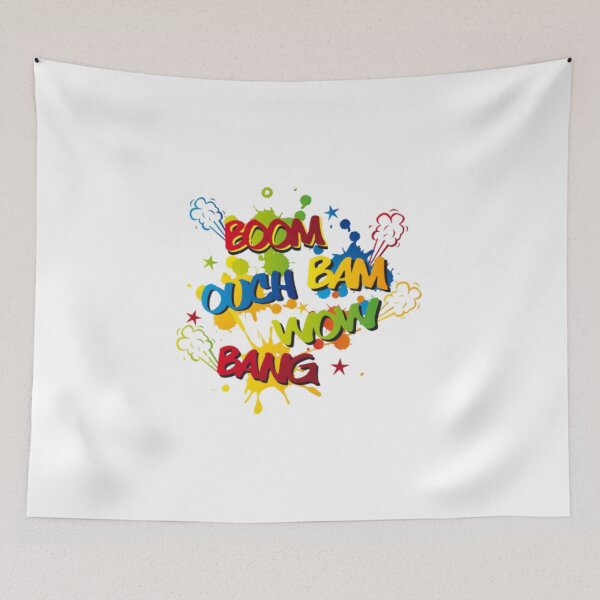 Item preview, Boom ouch bam wow bang designed and sold by taveulrangue.