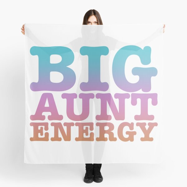 Big Aunt Energy Scarf