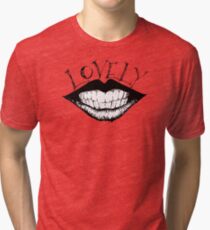 Lovely Inky Lips Tri-blend T-Shirt
