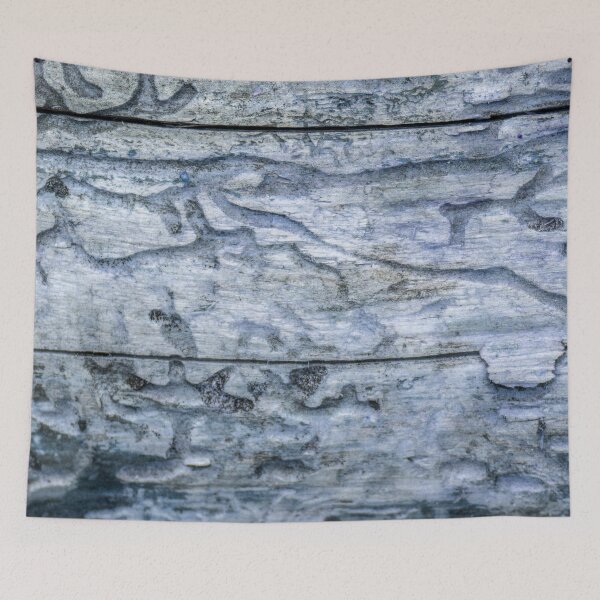 Item preview, Bark beetle racetrack in blue designed and sold by MarionsArt.