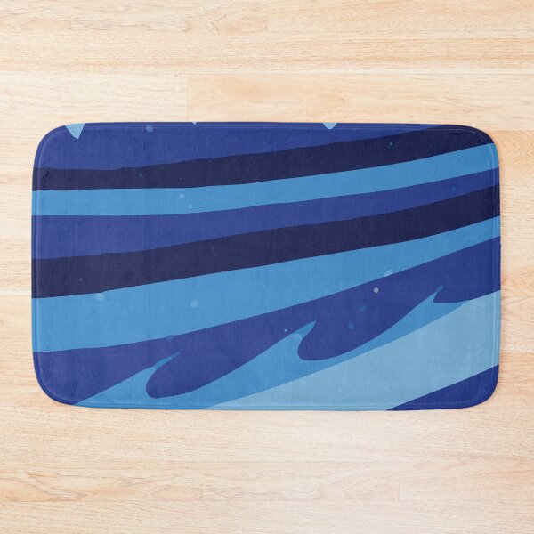 Item preview, Cool Blue Color Bold Shapes Vector Graphic Artwork GC-114-4 designed and sold by GraphicCharms.