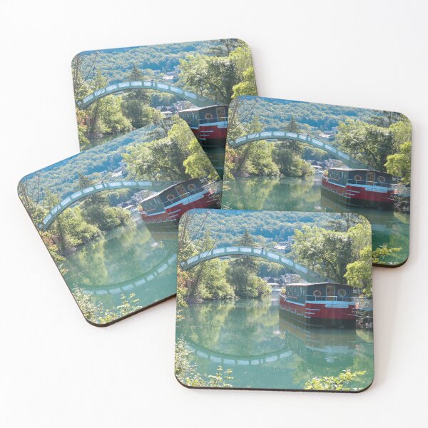 Item preview, Bridge and riverboat photography designed and sold by TMBTM.