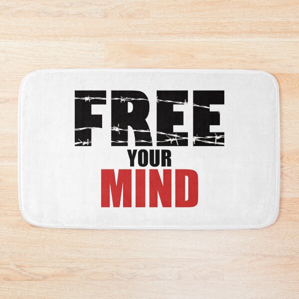 Item preview, Free Your Mind, barbed wire - Free Thinker designed and sold by ArtOfRebellion.