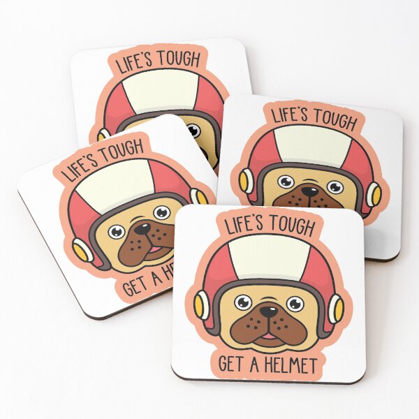 Item preview, Dog with Helmet/Message -- More animals available in my shop! -- designed and sold by RobbieAmrein.