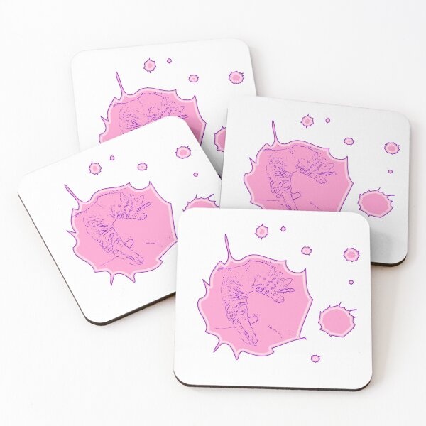Item preview, Cat pink designed and sold by Moonyflower.