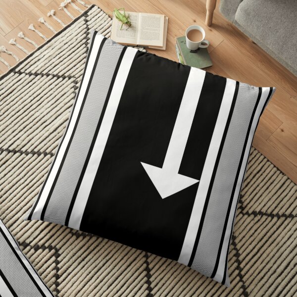 Arrow Space Floor Pillow