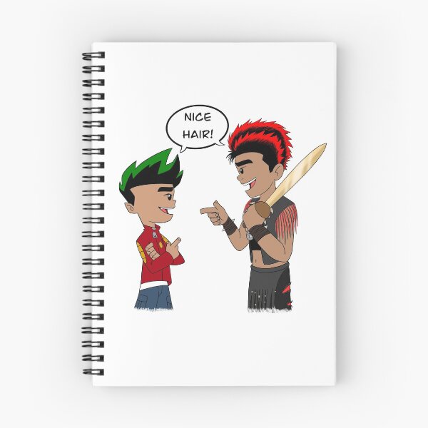 Item preview, Hair Gel Bros: Jake and Rufio designed and sold by Jackie McCann.