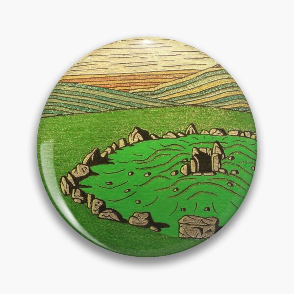 Artikelvorschau, Loughcrew Chambered Cairns, Irland entworfen und verkauft von Bladup.