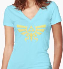 legend of zelda Women's Fitted V-Neck T-Shirt
