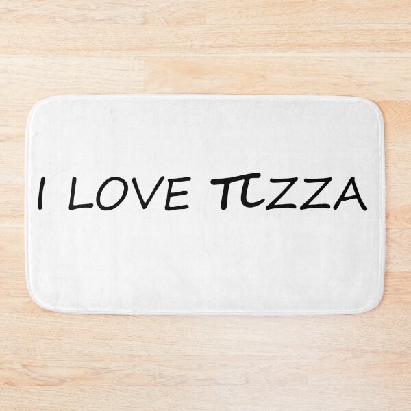 Item preview, I Love πzza, I Love Pizza, math joke designed and sold by berlinius.