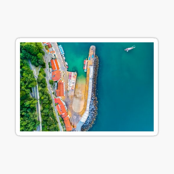 Vista previa del artículo con la obra «Donostia San sebastian vista aérea # 10», diseñado y vendido por M Tchaikovsky.