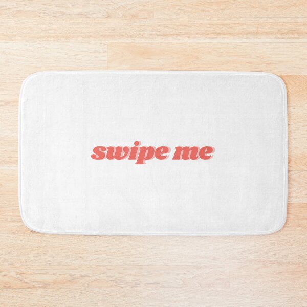 Item preview, Swipe me text designed and sold by isobelcough.