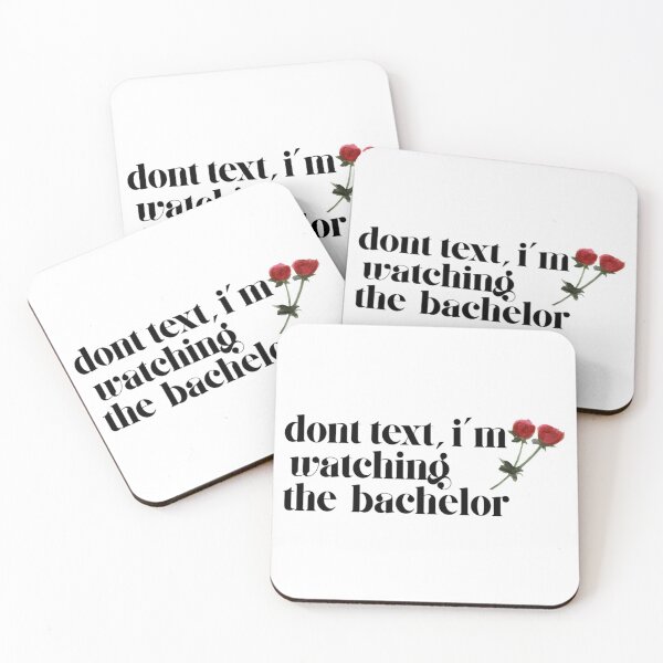 Item preview, dont text im watching the bachelor designed and sold by stickersbycare.