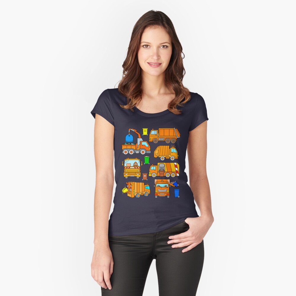Item preview, Fitted Scoop T-Shirt designed and sold by samshirts.