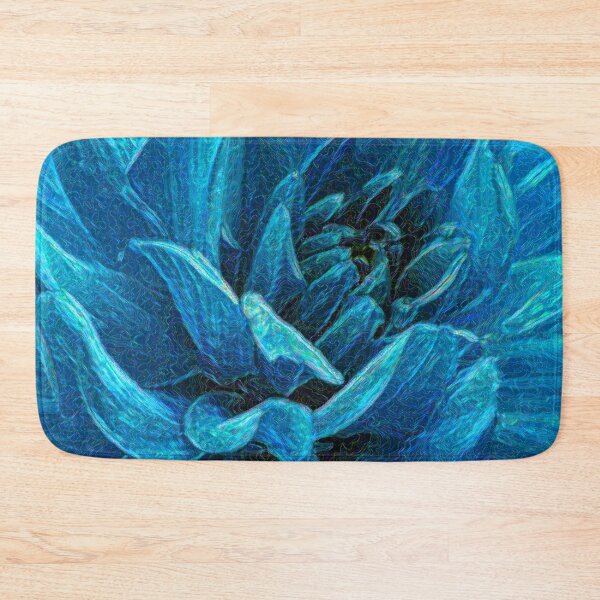 Item preview, Big blue flower designed and sold by beamorello.