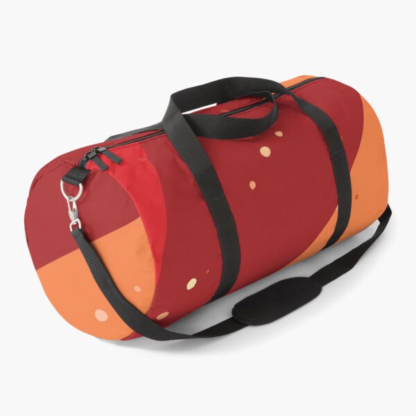 Item preview, Bright Red Complimentary Tones Vector Graphic Modern Artwork GC-114-8 designed and sold by GraphicCharms.