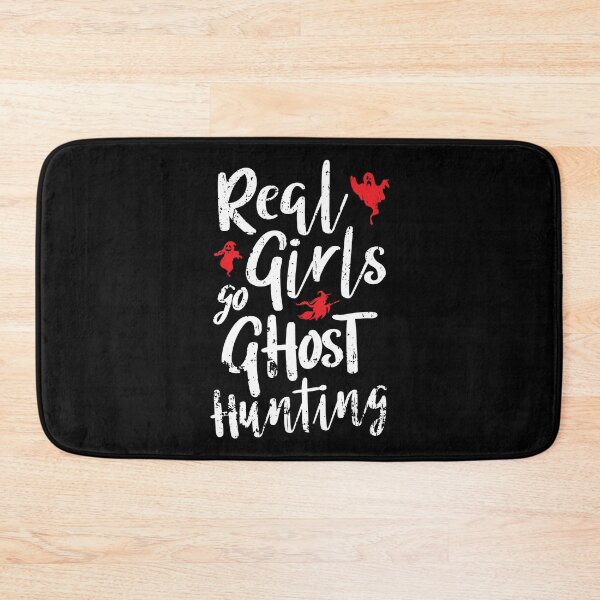 Item preview, Real Girls Go Ghost Hunting Retro Style Design designed and sold by PugSwagClothing.