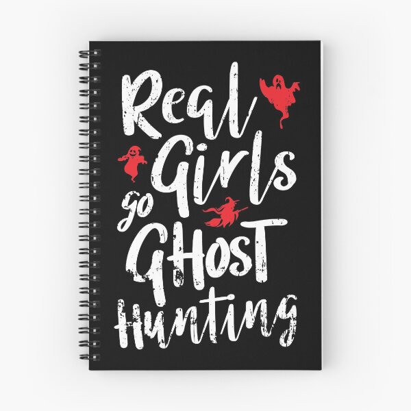 Item preview, Real Girls Go Ghost Hunting Retro Style Design designed and sold by PugSwagClothing.
