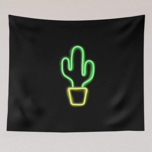 Item preview, Neon Glowing Cactus  designed and sold by Sara-tonin.