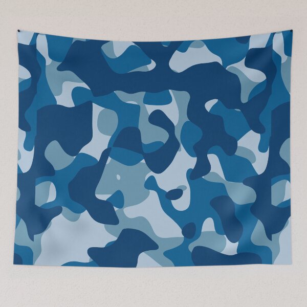 Item preview, Cool Blue Camouflage Pattern  designed and sold by docBrown00.