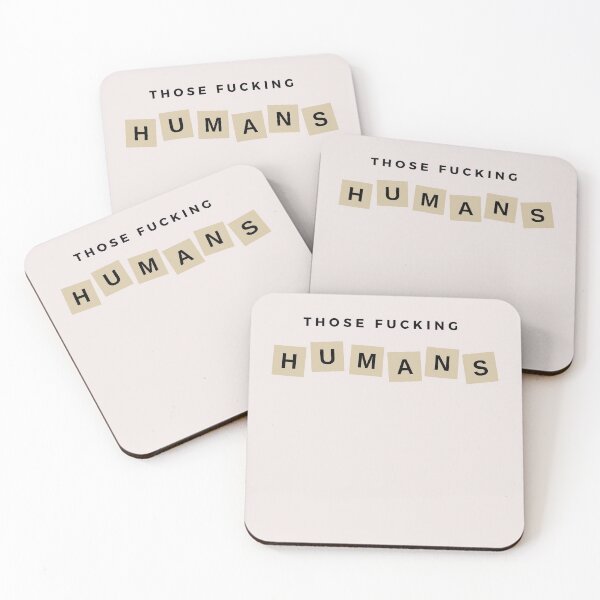 Item preview, Those fucking humans introvert problems designed and sold by Asatsa.