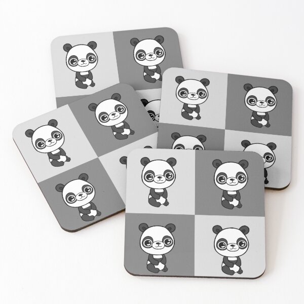 Item preview, Cure panda in black white designed and sold by jakezbontar.