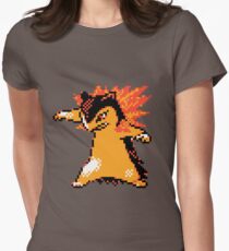 Typhlosion Sprite Women's Fitted T-Shirt
