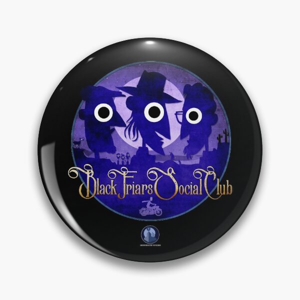 Item preview, Black Friars Social Club Motorcycle Logo designed and sold by mruft.