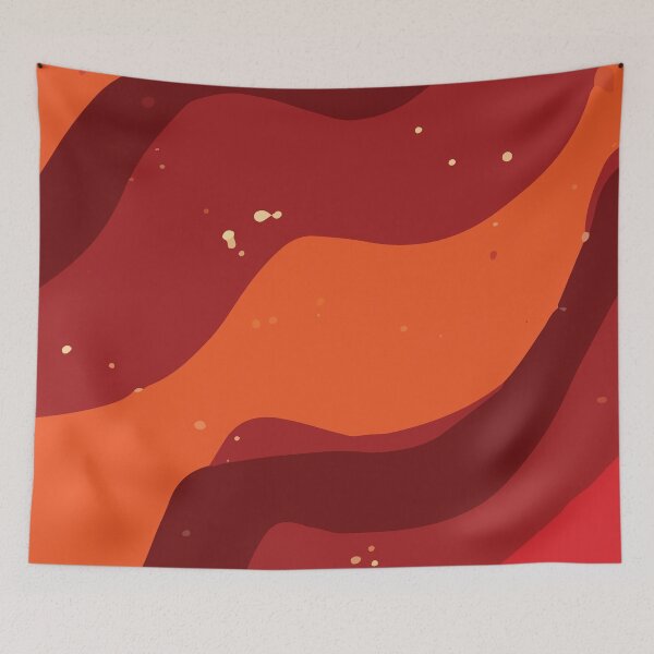 Item preview, Red Color Diagonal Waves Vector Art Background GC-114-9 designed and sold by GraphicCharms.