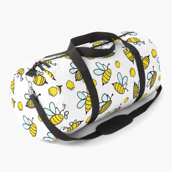 Item preview, Bumblebee & Honeycomb Pattern in Yellow designed and sold by WildeandCo.