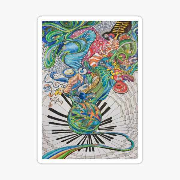 Chopin Music Nocturne #10 Sticker