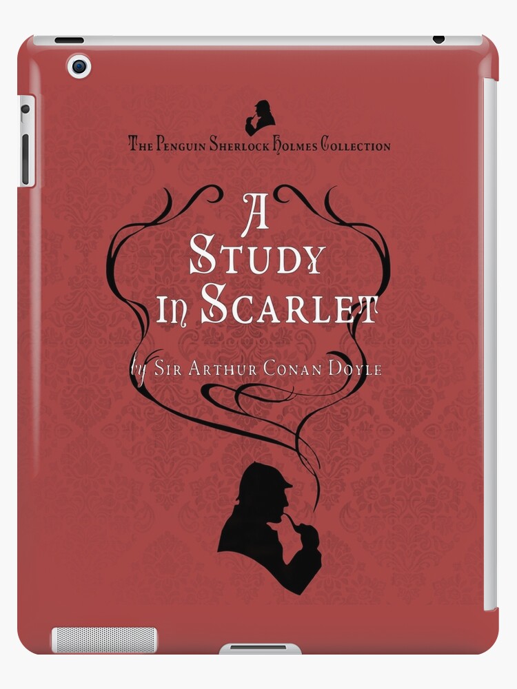 Sherlock Holmes A Study In Scarlet Ipad Case Skin By Tysmiha Redbubble