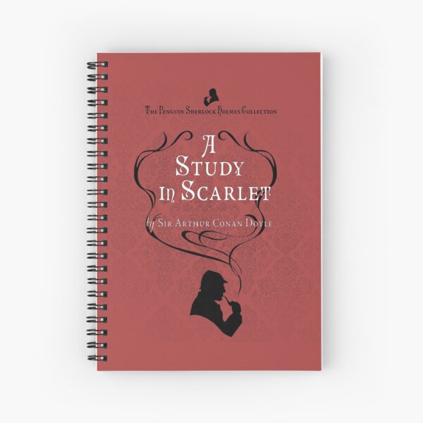 HOT TV Series Sherlock Holmes Notebook Notepad Soft Cover Diary Note Book Gift 