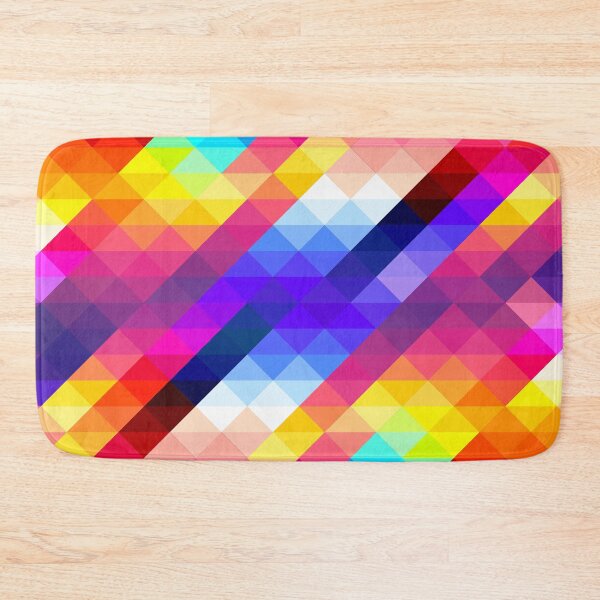 Item preview, Abstract Colorful Decorative Squares Pattern designed and sold by livianasgifts.