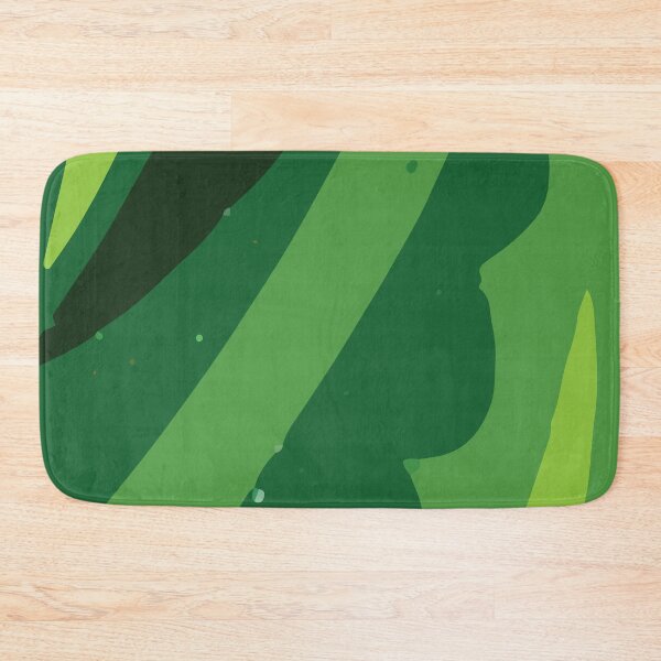 Item preview, Bright Green Color Diagonal Waves and Stripes Design GC-114-11 designed and sold by GraphicCharms.
