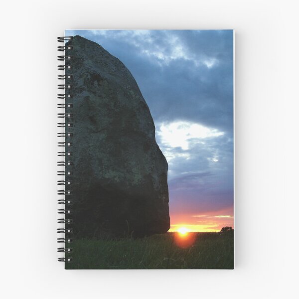 Item preview, Avebury Stone Circle, A Face looking over the Midsummer Sunset designed and sold by Bladup.
