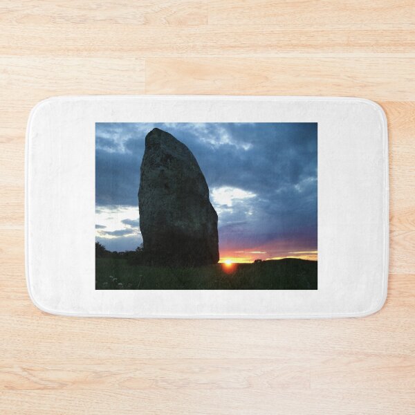 Item preview, Avebury Stone Circle, A Face looking over the Midsummer Sunset designed and sold by Bladup.