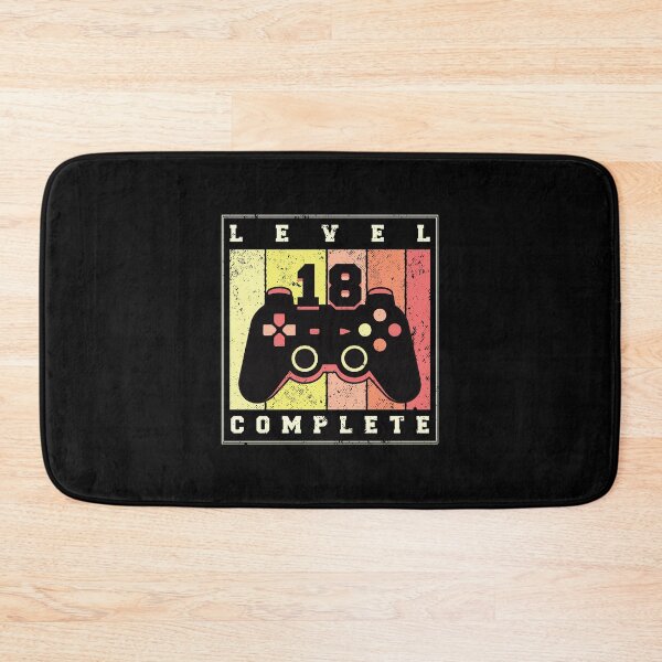 Item preview,  18 Level Complete Mens 18th Birthday Men Gaming Design designed and sold by niedi18.