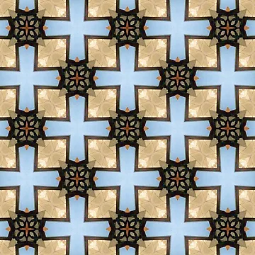 Aperçu de l'œuvre Funky Abstract Pattern de RiaBubble