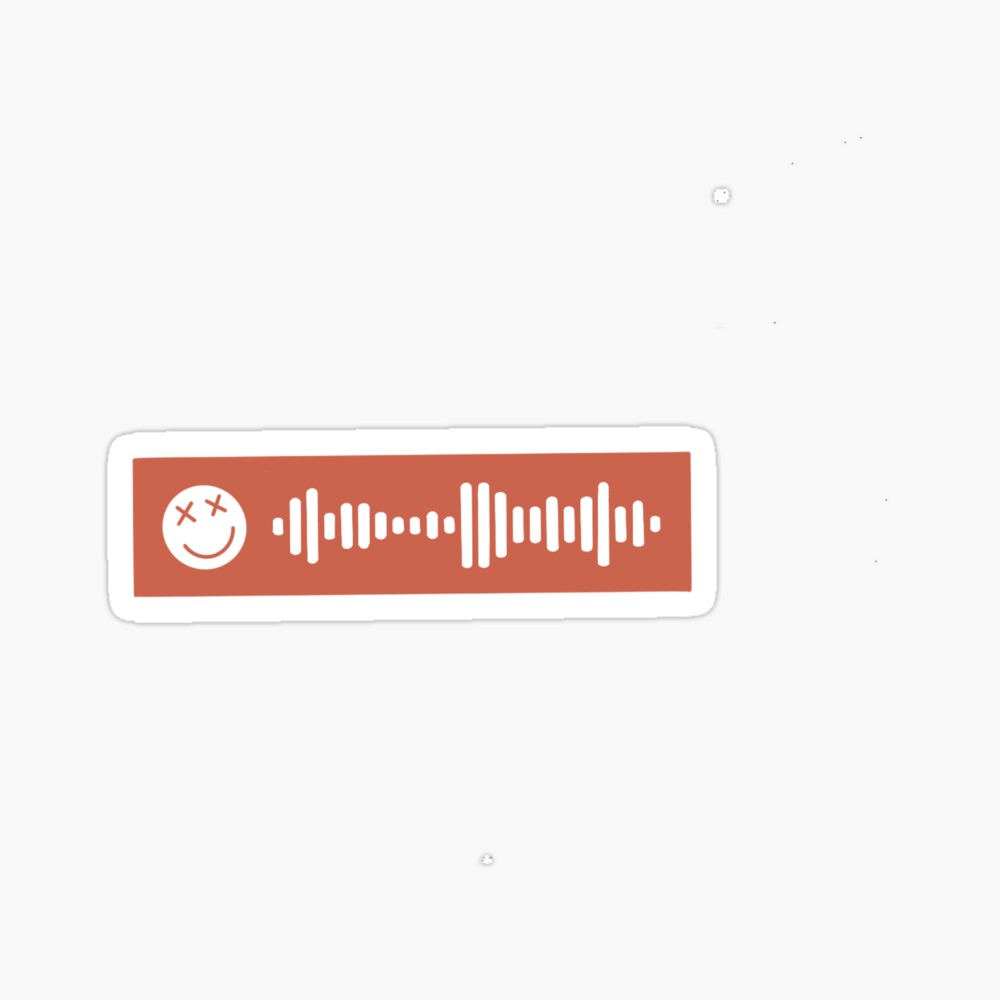 Rick Roll Spotify Code Sticker for Sale by georgi1801