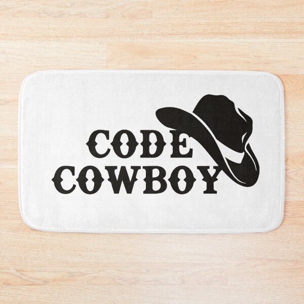 Item preview, code cowboy designed and sold by yourgeekside.