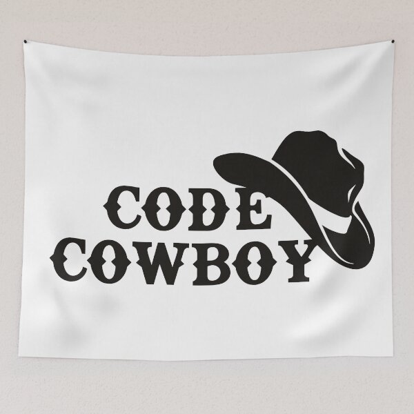Item preview, code cowboy designed and sold by yourgeekside.