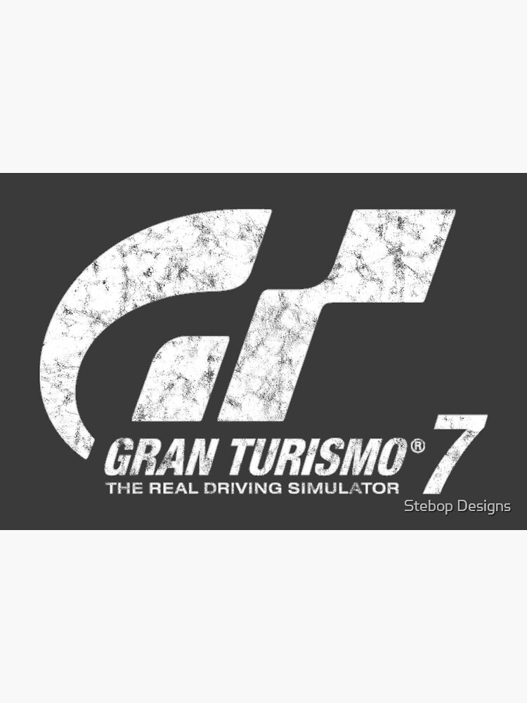 Gran Turismo 7 Distressed Logo Art Board Print for Sale by Stebop Designs