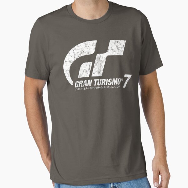 Vista previa del artículo con la obra «Logotipo apenado de Gran Turismo 7», diseñado y vendido por Stebop Designs.