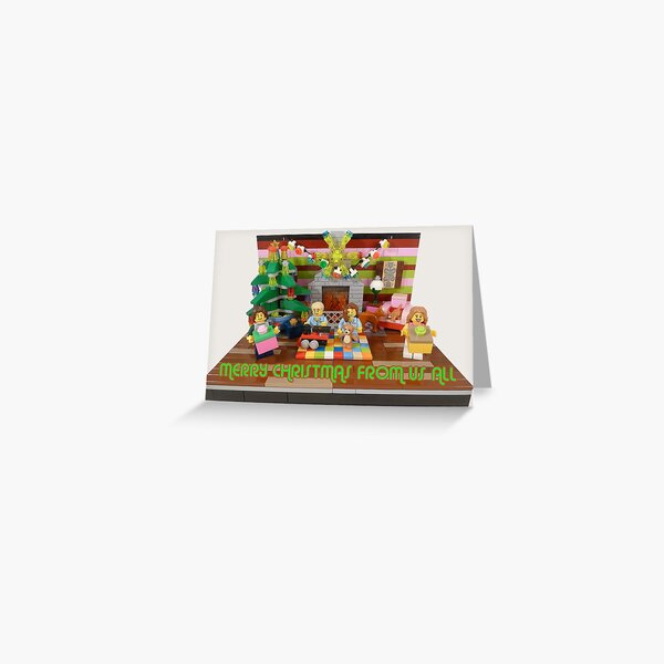 We Wish You A Merry Christmas Greeting Card