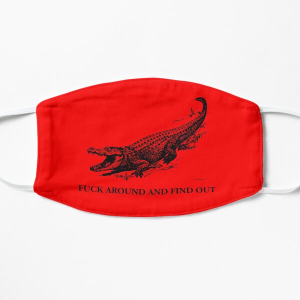 Fuck Around And Find Out Flat Mask